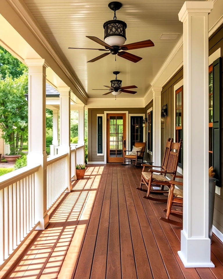 wraparound porch for timeless charm - 30 Exterior Home Remodeling and Renovation Ideas