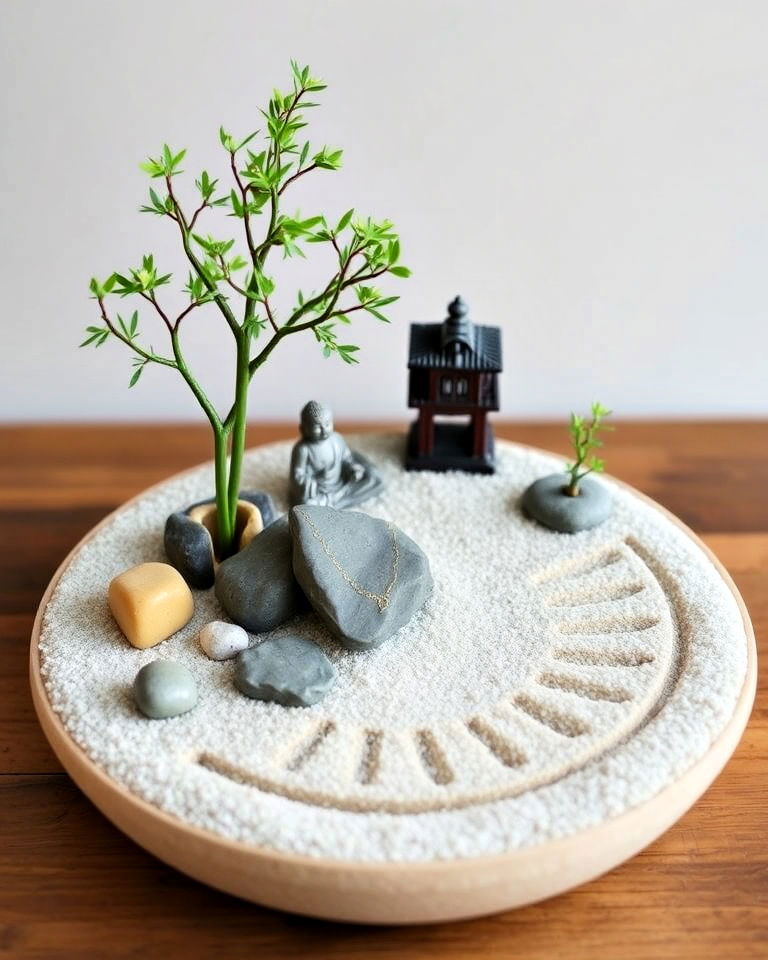 zen inspired miniature garden - 20 Miniature Garden Ideas