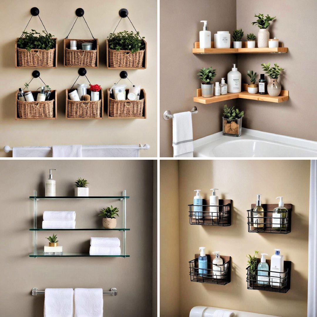 15 Bathroom Wall Storage Ideas for Organized Spaces