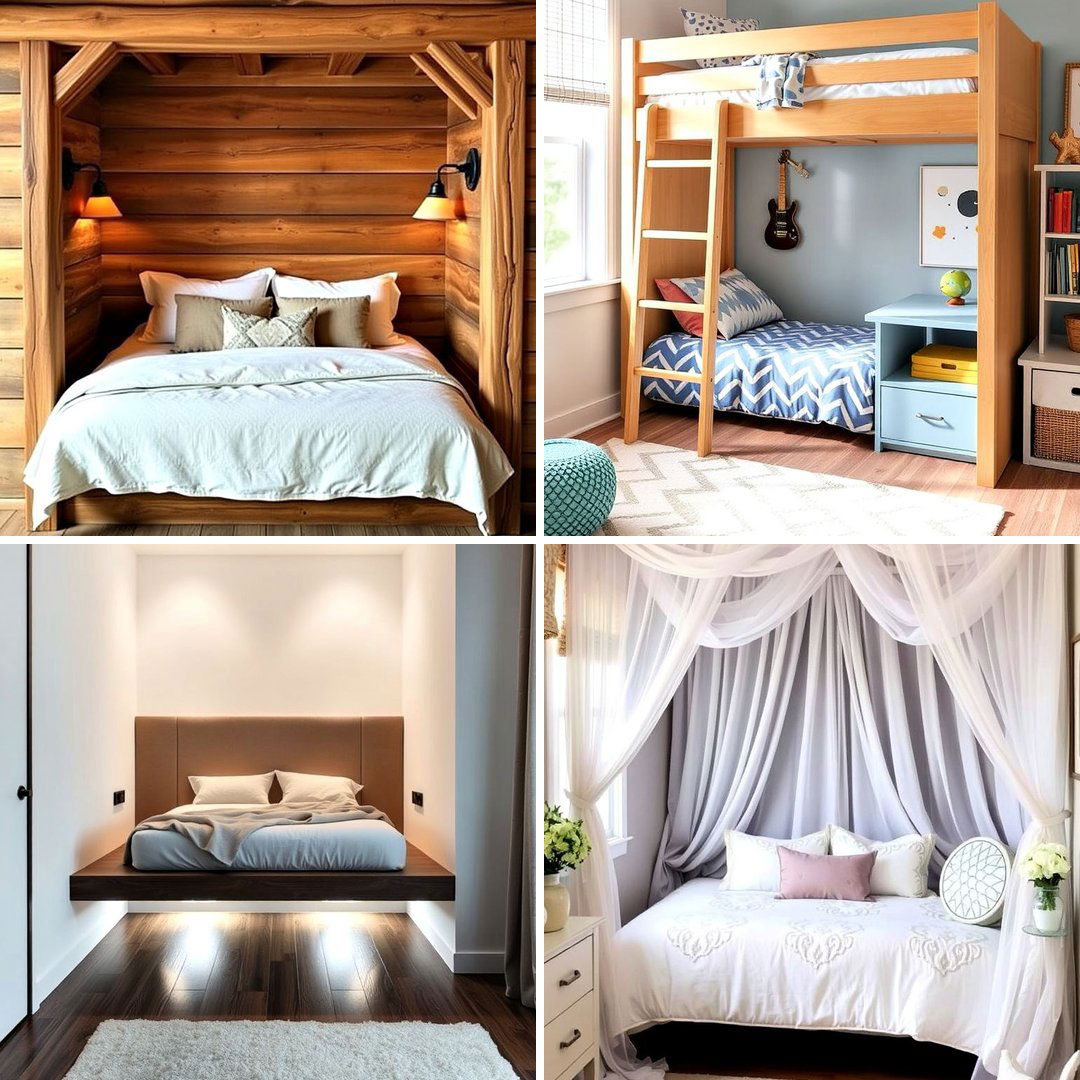 15 Bed Nook Ideas to Maximize Your Bedroom Space