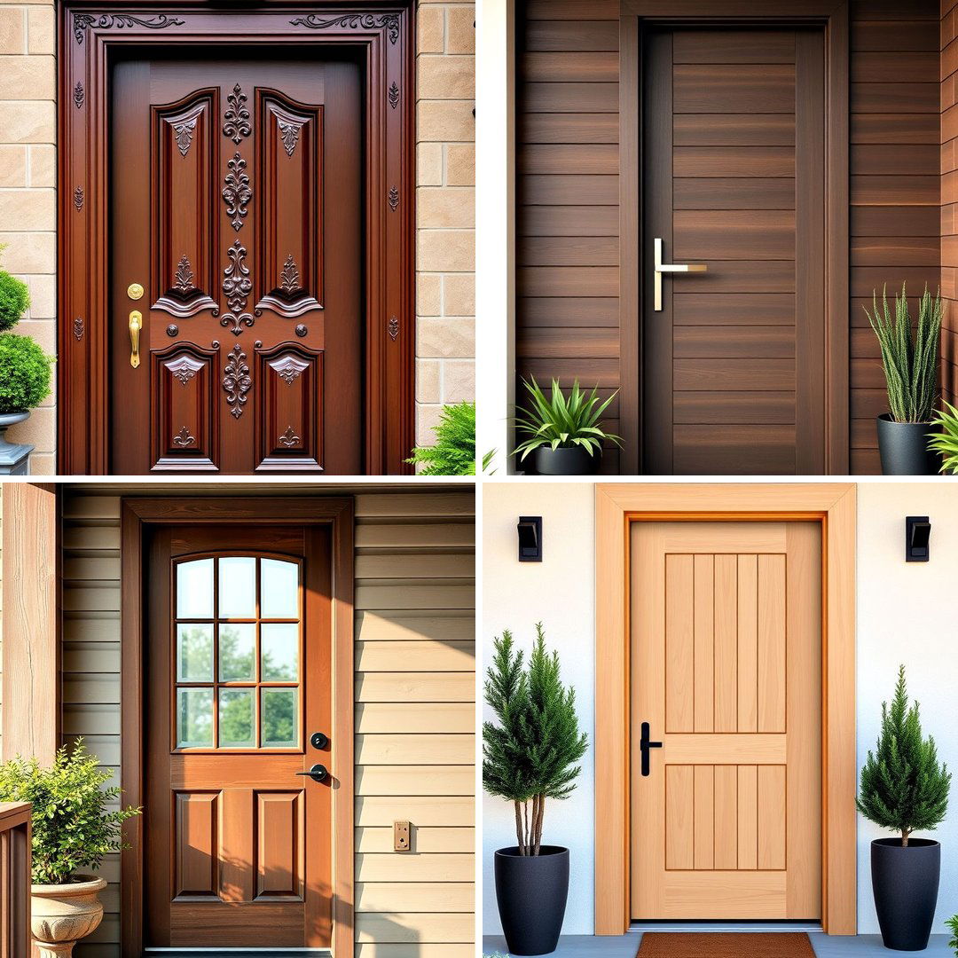 15 Brown Front Door Ideas to Enhance Your Homes Curb Appeal