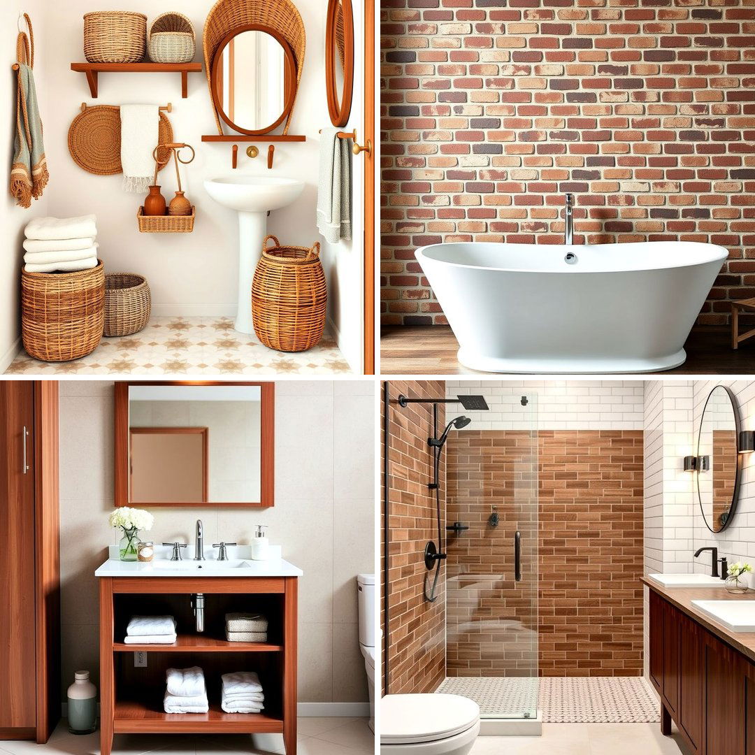 15 Brown and White Bathroom Ideas for a Timeless Look
