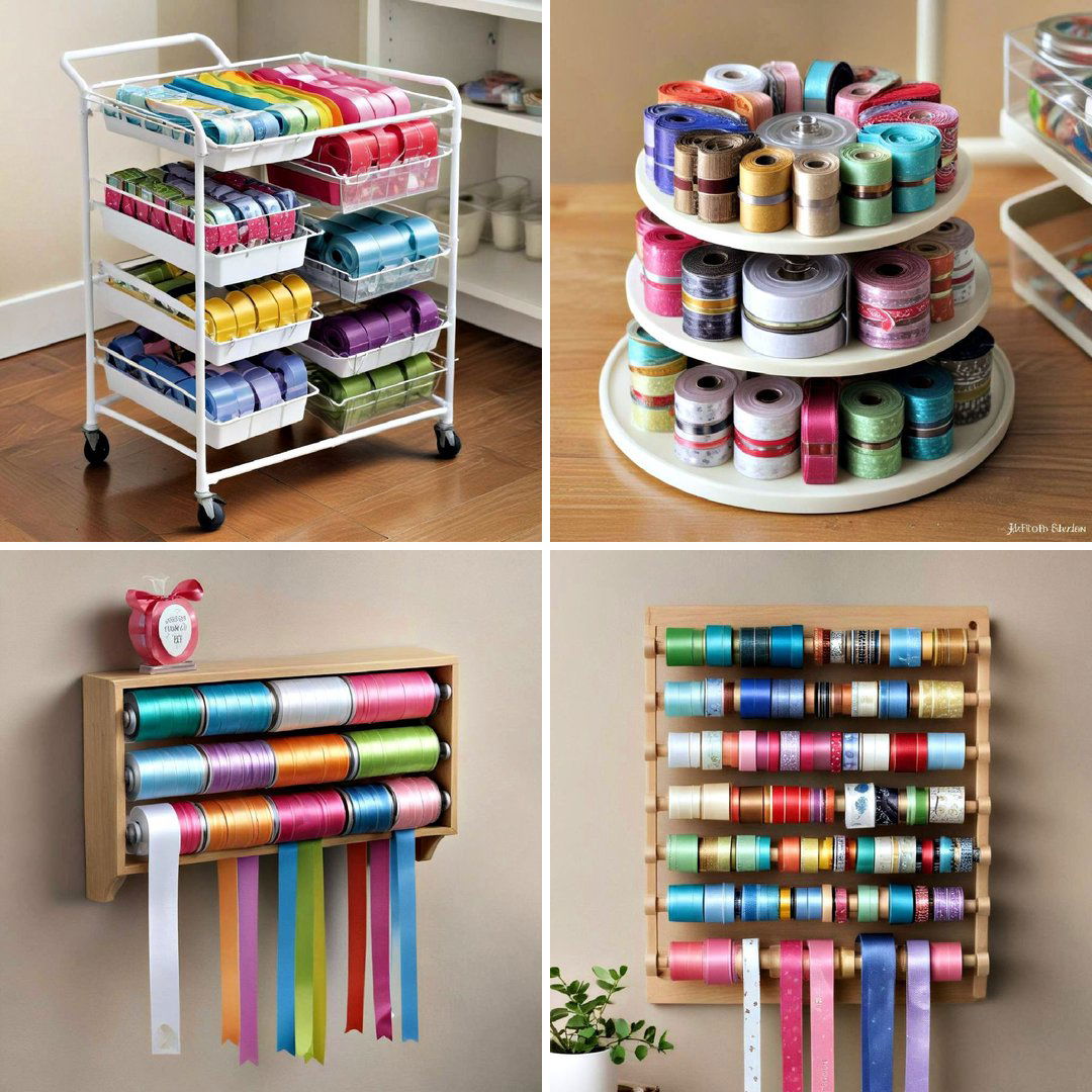 15 Ribbon Storage Ideas to Keep Your Craft Room Organized