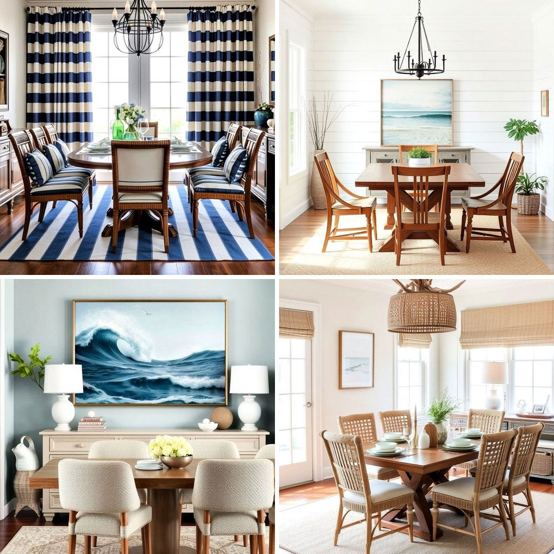 20 Coastal Dining Room Ideas for a Beachy Vibe