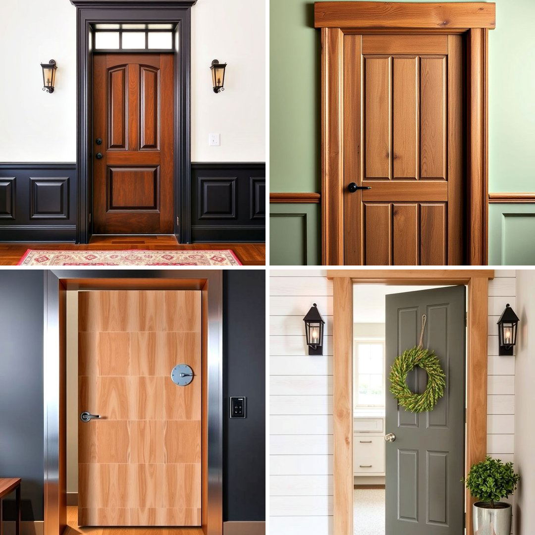 20 Door Trim Ideas to Elevate Your Homes Entryway