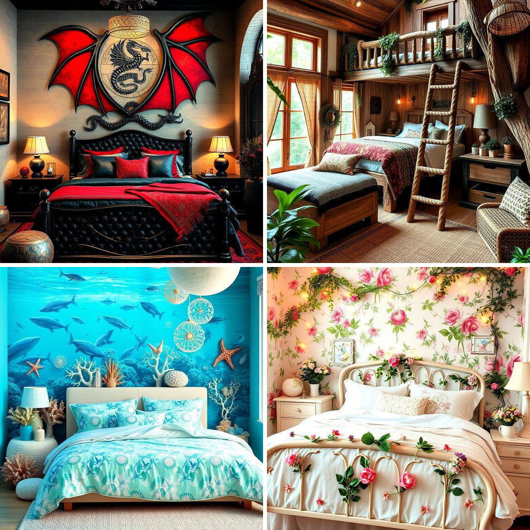 20 Fantasy Bedroom Ideas to Create a Dreamy Escape