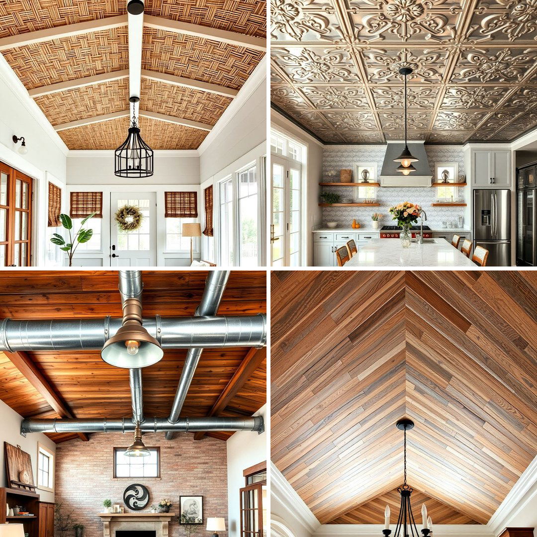 20 Farmhouse Ceiling Ideas to Add Character to Your Home