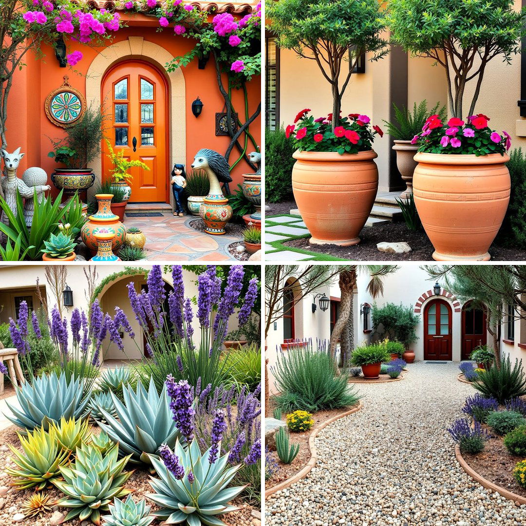 20 Front Yard Spanish Style Landscaping Ideas