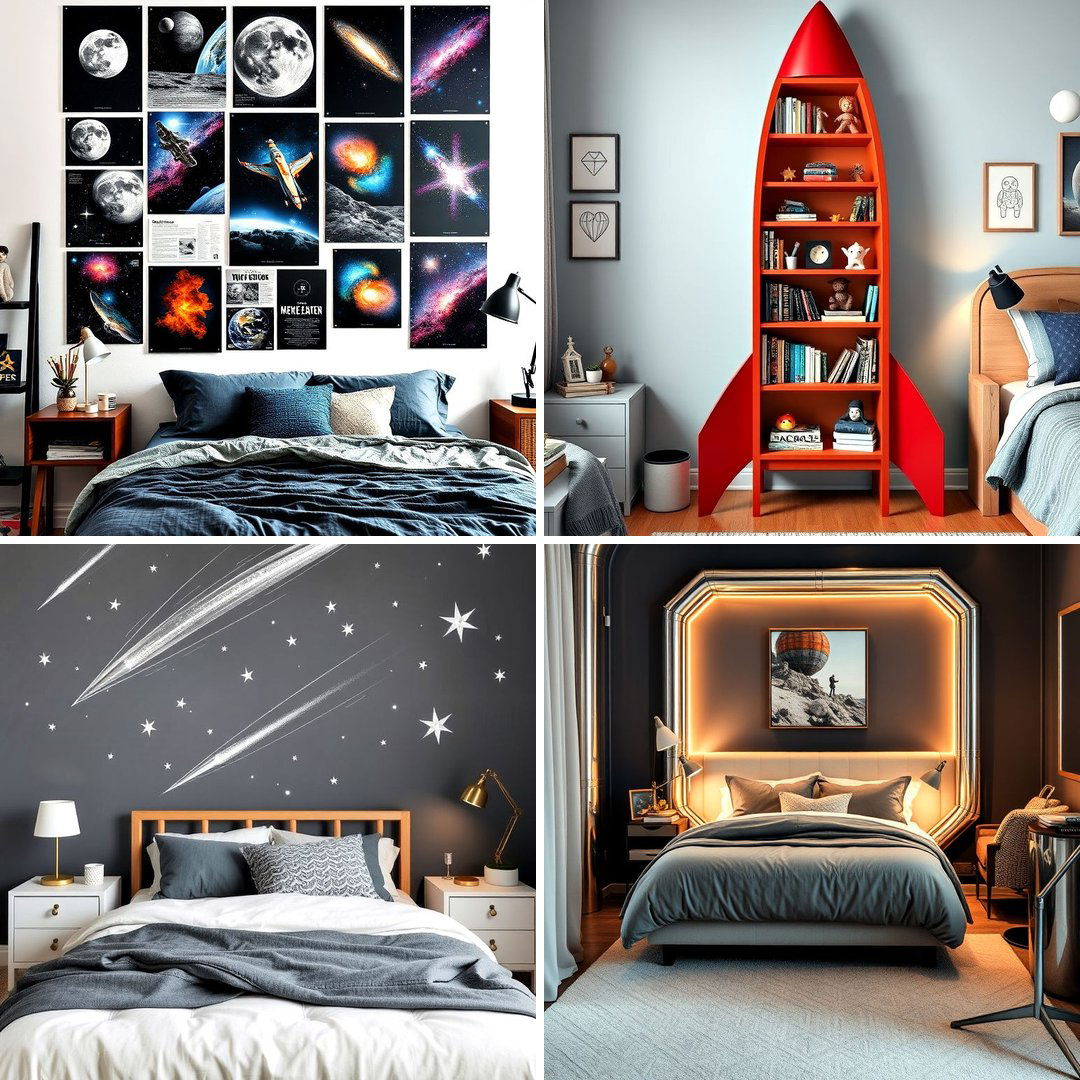 20 Galaxy Space-themed Bedroom Ideas for Dreamers