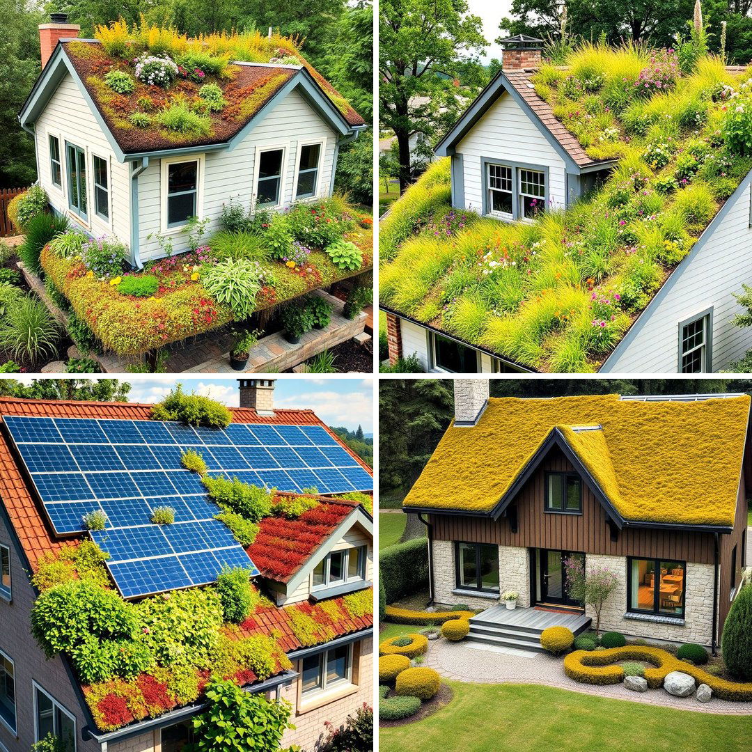 20 Houses With Green Roofs for Sustainable Living