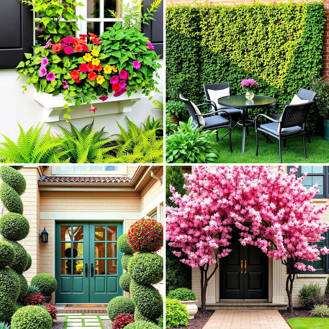 20 Landscaping With Artificial Plants Ideas