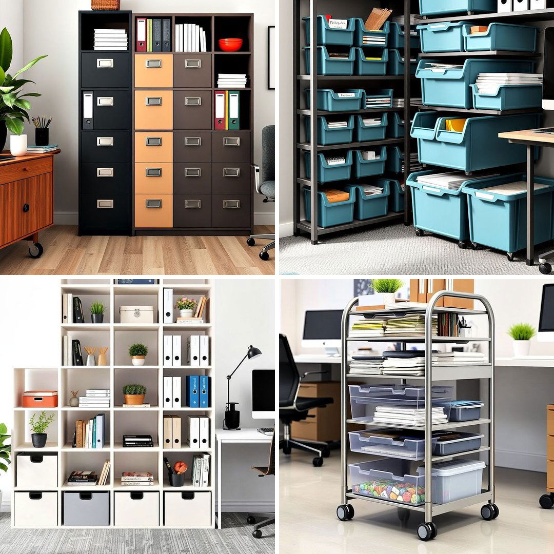 20 Office Storage Ideas to Maximize Your Workspace