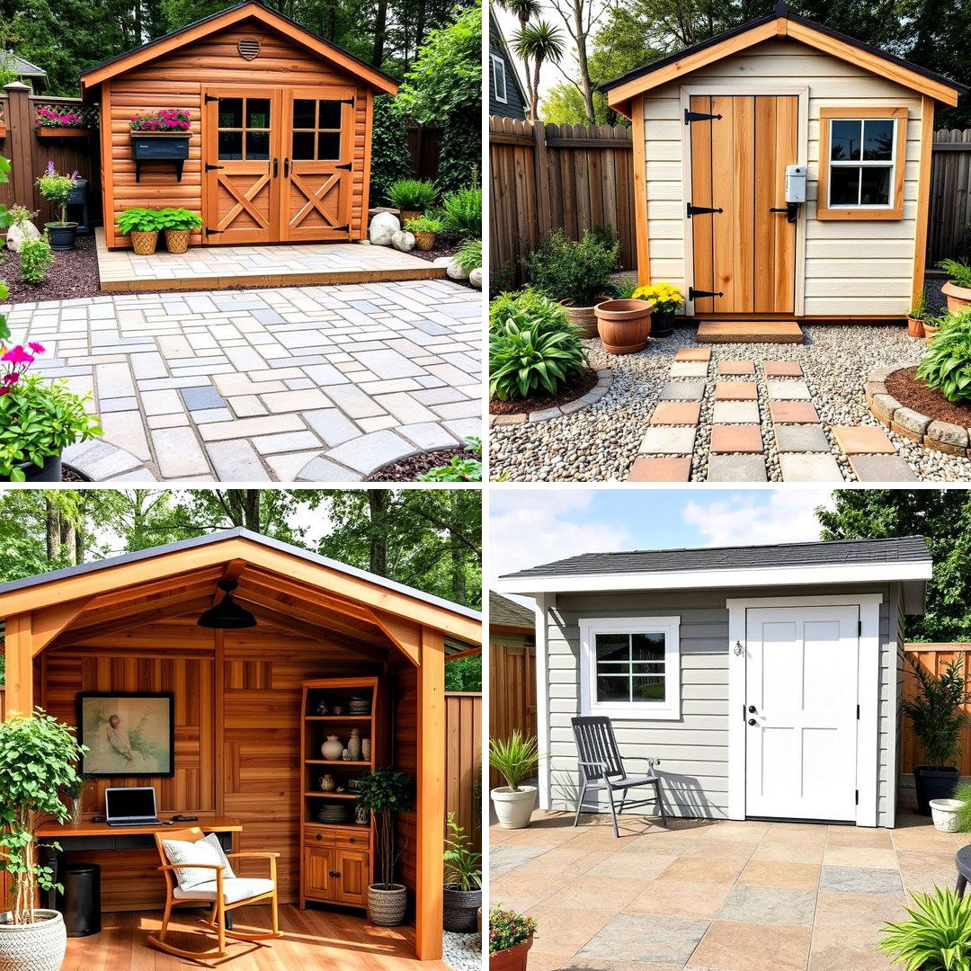 20 Shed Floor Ideas for Durable and Stylish Spaces