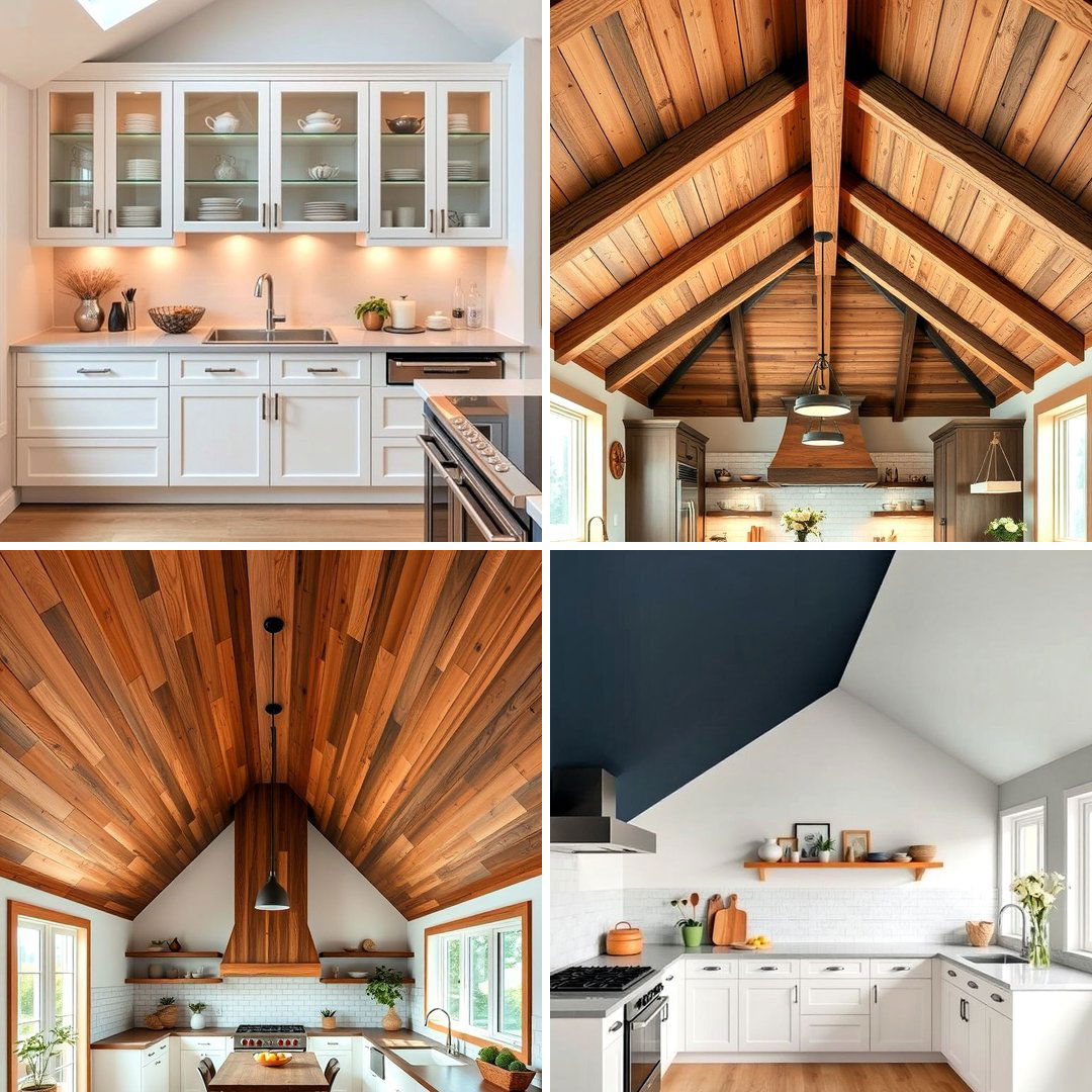 20 Sloped Ceiling Kitchen Ideas to Maximize Space
