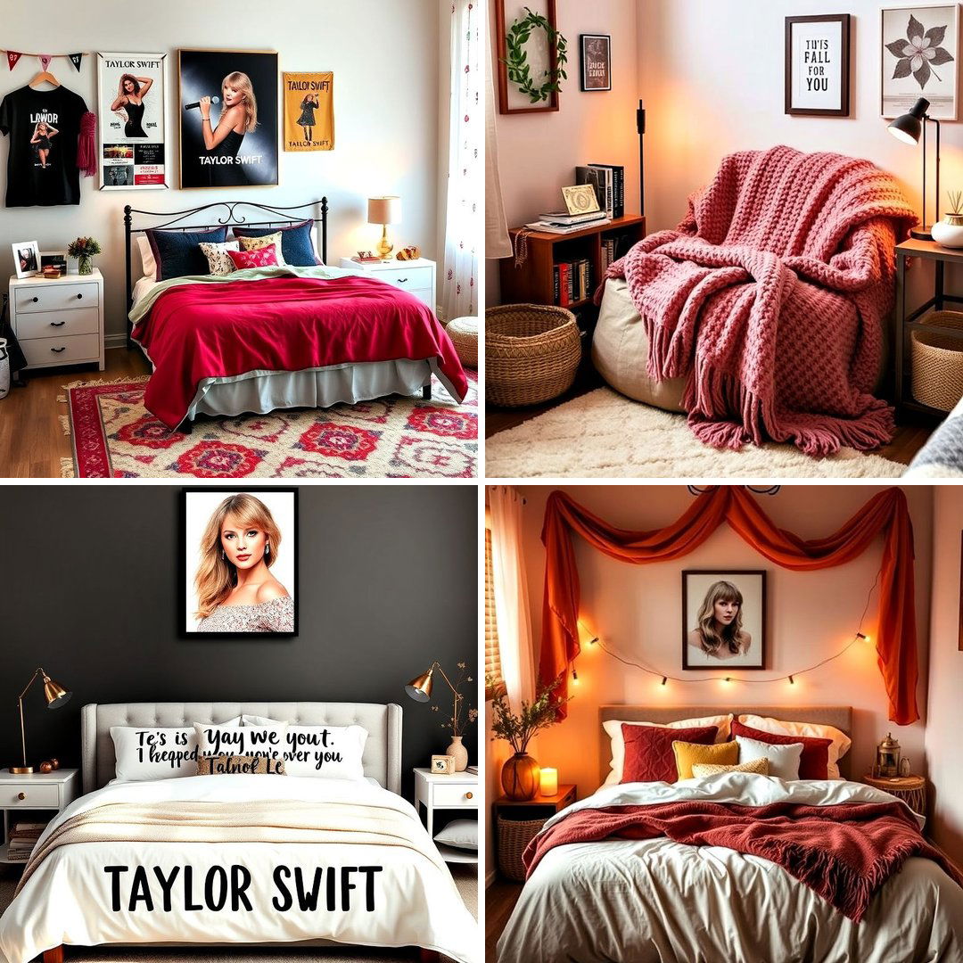20 Taylor Swift Themed Bedroom Decor Ideas for Fans