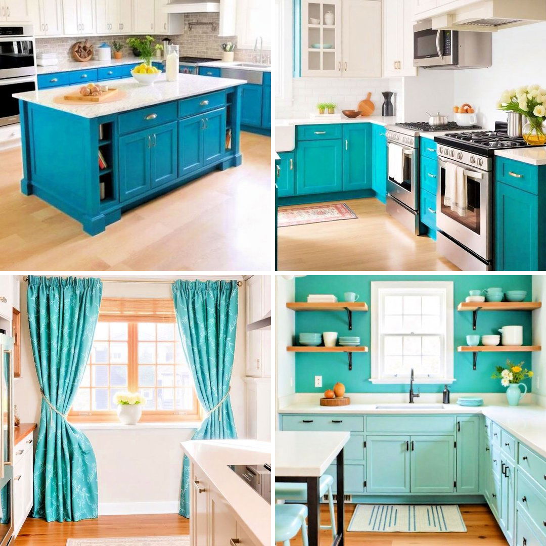 20 Teal Kitchen Ideas for a Bold and Vibrant Space