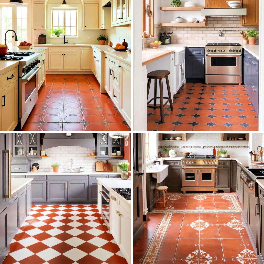 20 Terracotta Kitchen Floor Ideas for a Rustic Look