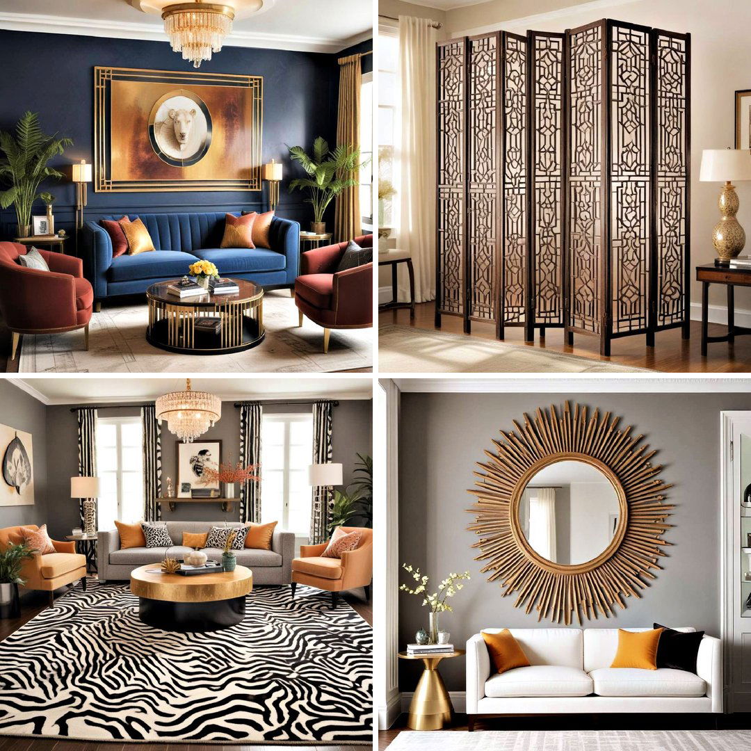 25 Art Deco Living Room Ideas for a Luxurious Look
