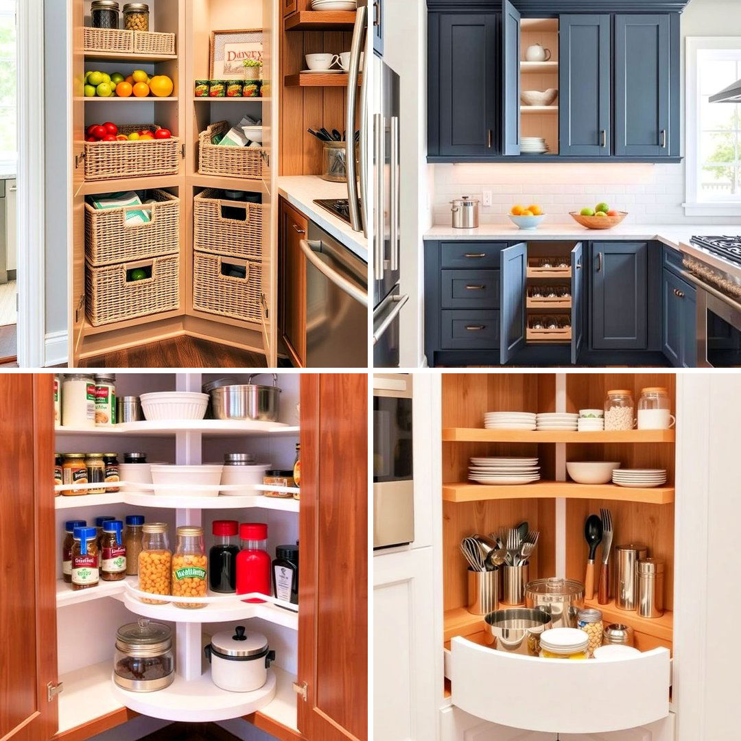 25 Blind Corner Kitchen Cabinet Ideas for Smart Storage