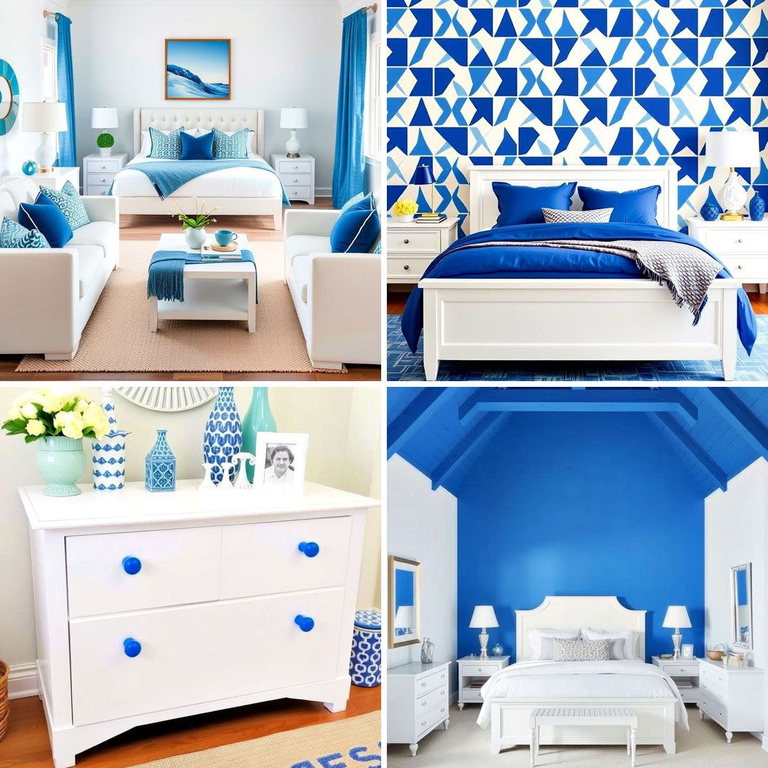 25 Blue and White Bedroom Ideas for a Calm Retreat