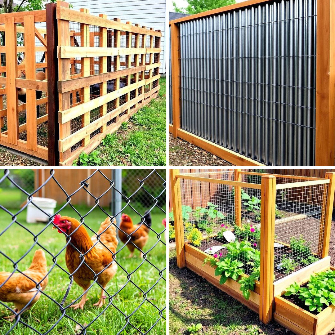 25 Chicken Fence Ideas to Keep Your Flock Safe