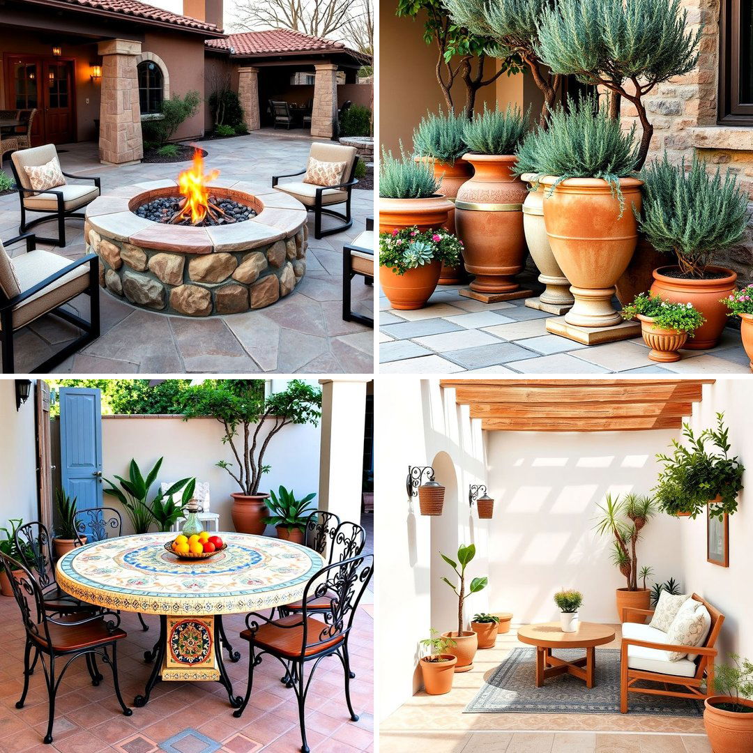 25 Mediterranean Patio Ideas for a Relaxing Outdoor Space