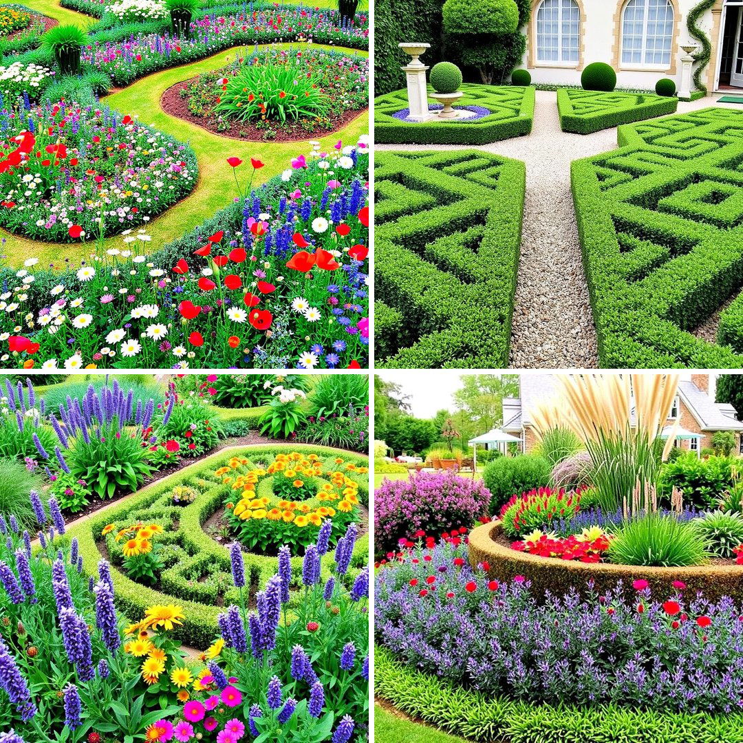 25 Parterre Garden Ideas for Elegant Landscaping