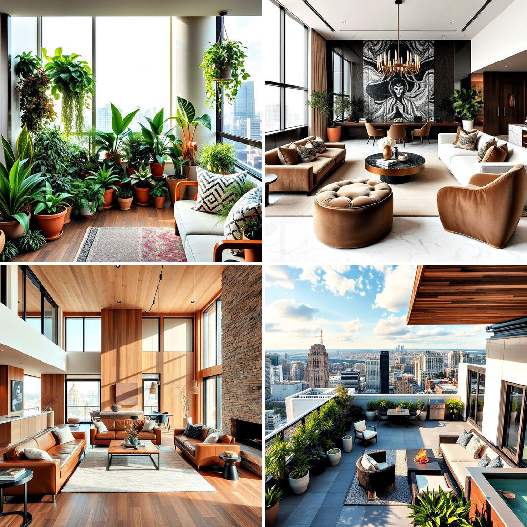 25 Penthouse Design Ideas for Luxurious Urban Living