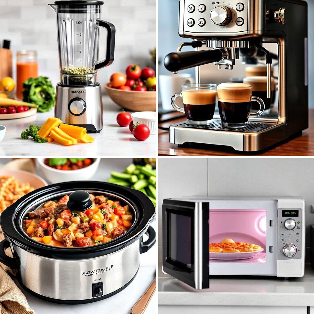 25 Small Kitchen Appliances List for Compact Spaces