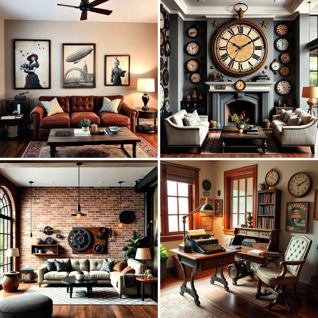 25 Unique Steampunk Interior Design Ideas for Your Home