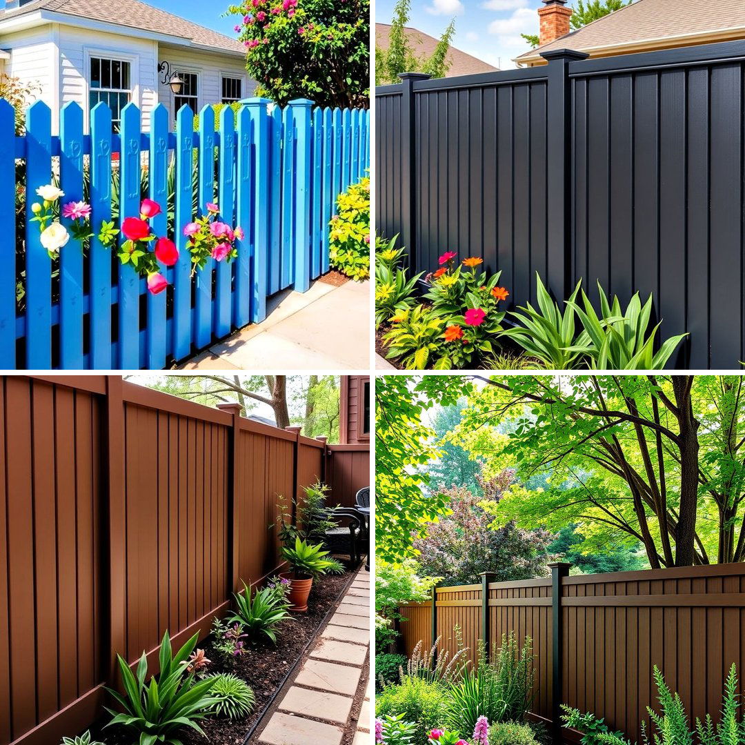 25 Vinyl Fence Colors to Enhance Your Outdoor Space