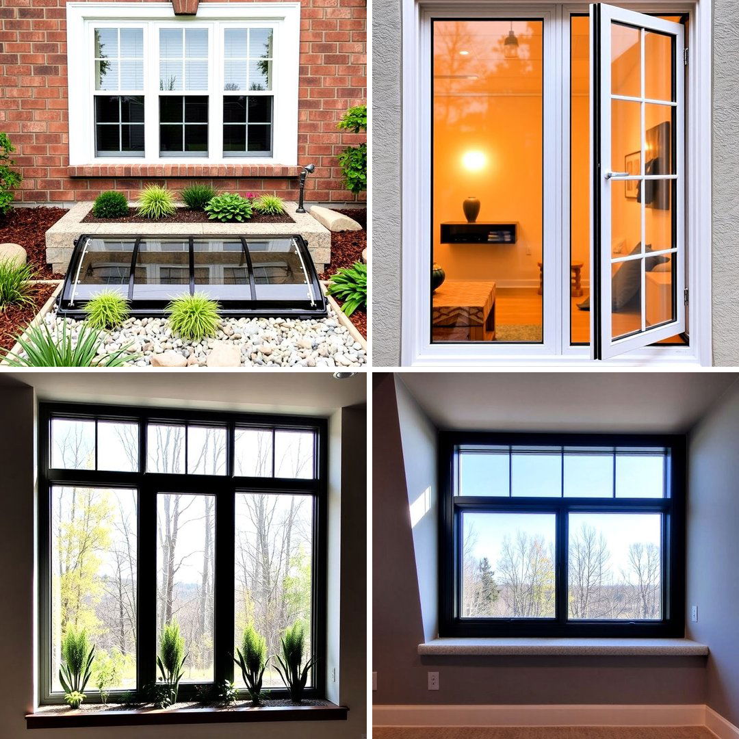 30 Basement Window Ideas to Brighten Your Space