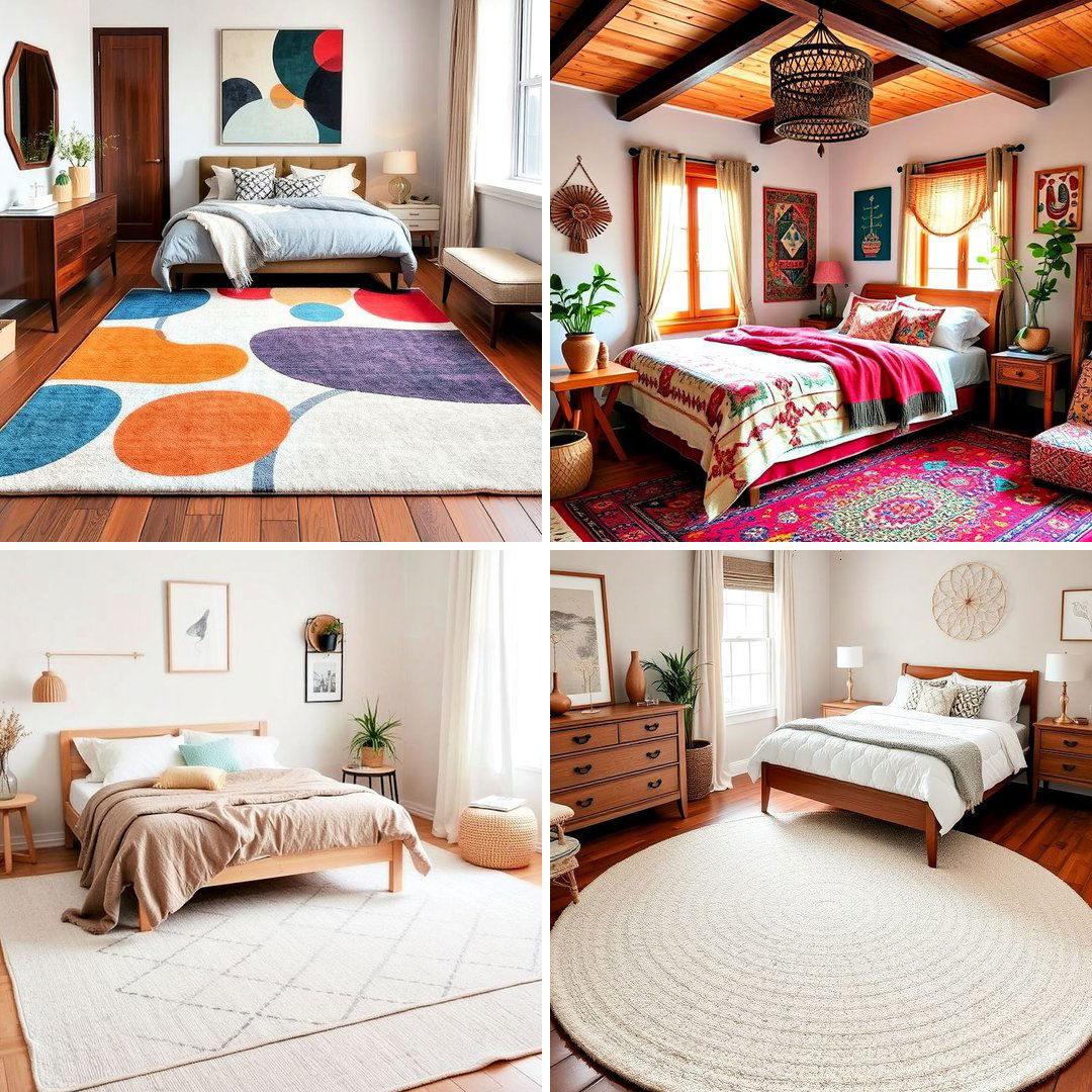 30 Bedroom Rug Ideas to Transform Your Space