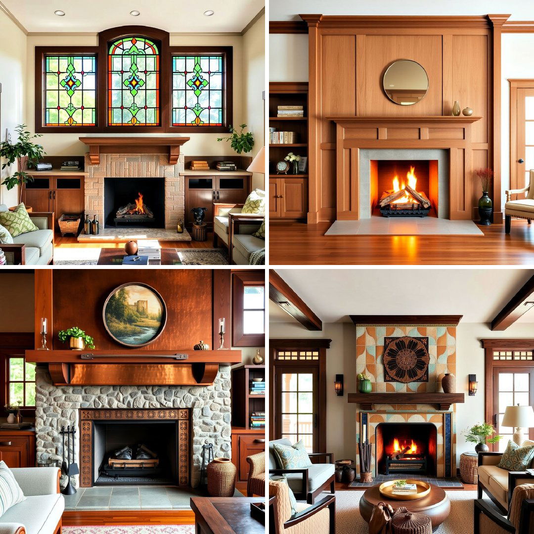 30 Craftsman-style Fireplace Ideas for a Cozy Home