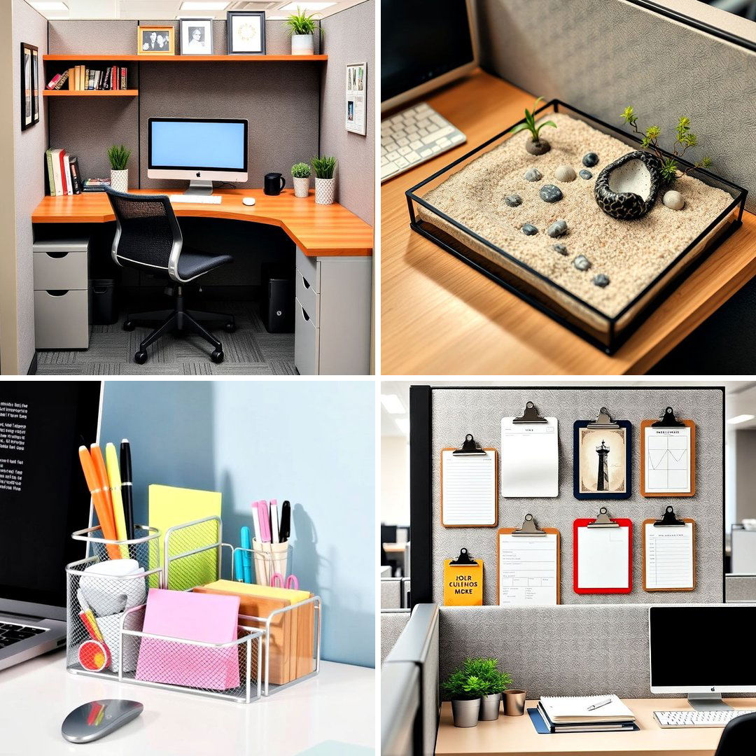 30 Cubicle Decor Ideas to Personalize Your Workspace