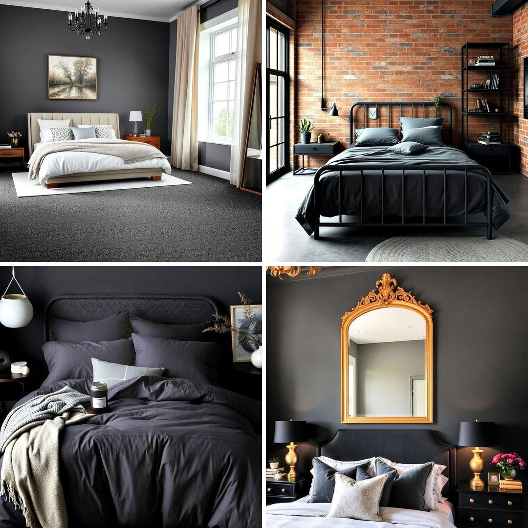 30 Dark Grey Bedroom Ideas for a Sophisticated Retreat
