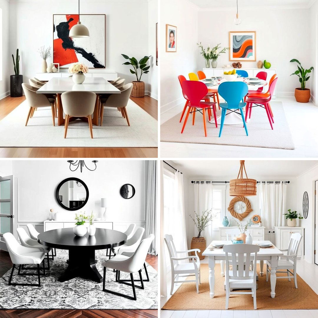 30 Elegant White Dining Room Ideas for a Timeless Look