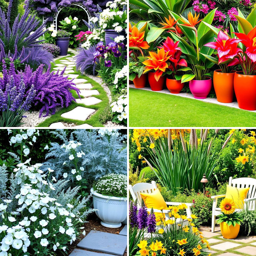 30 Garden Colour Schemes to Brighten Your Outdoor Space