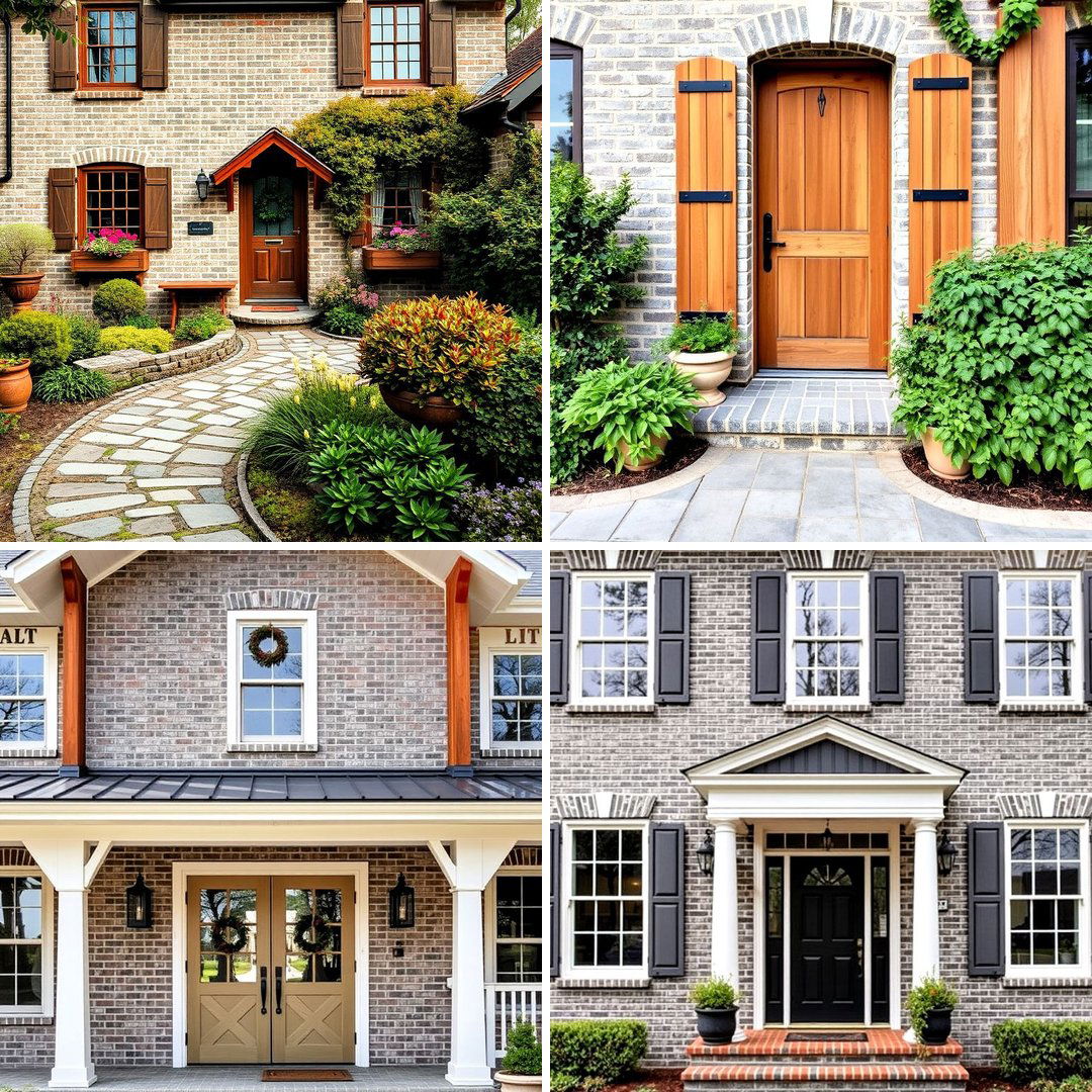 30 Gray Brick Exterior Home Ideas for Modern Elegance