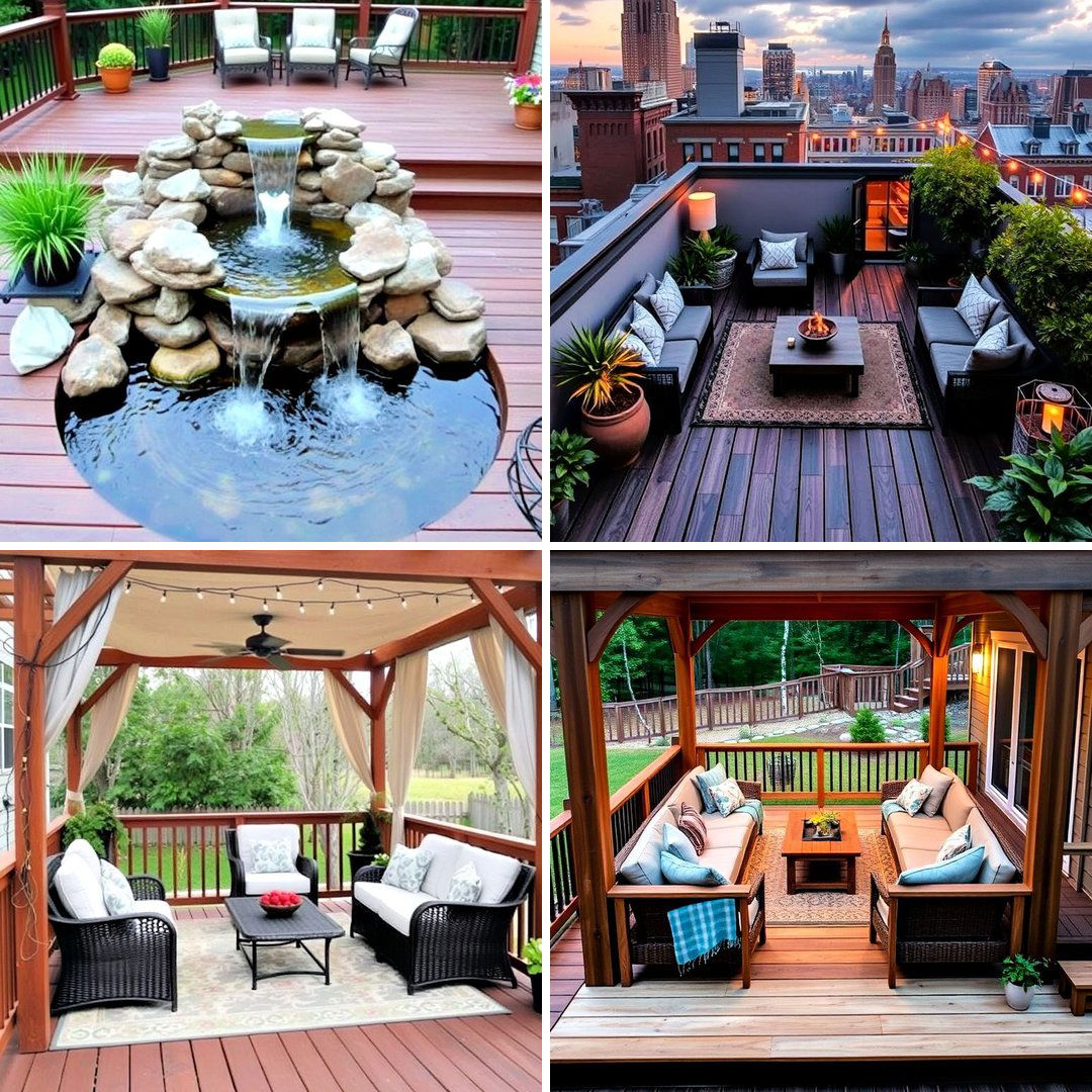30 Large Deck Ideas for Outdoor Entertaining and Relaxation