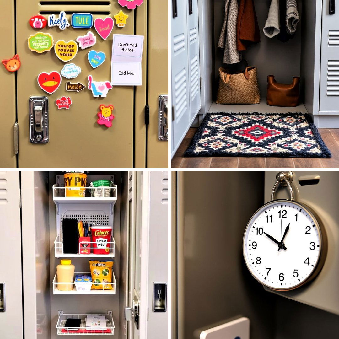 30 Locker Decor Ideas for Stylish and Functional Spaces