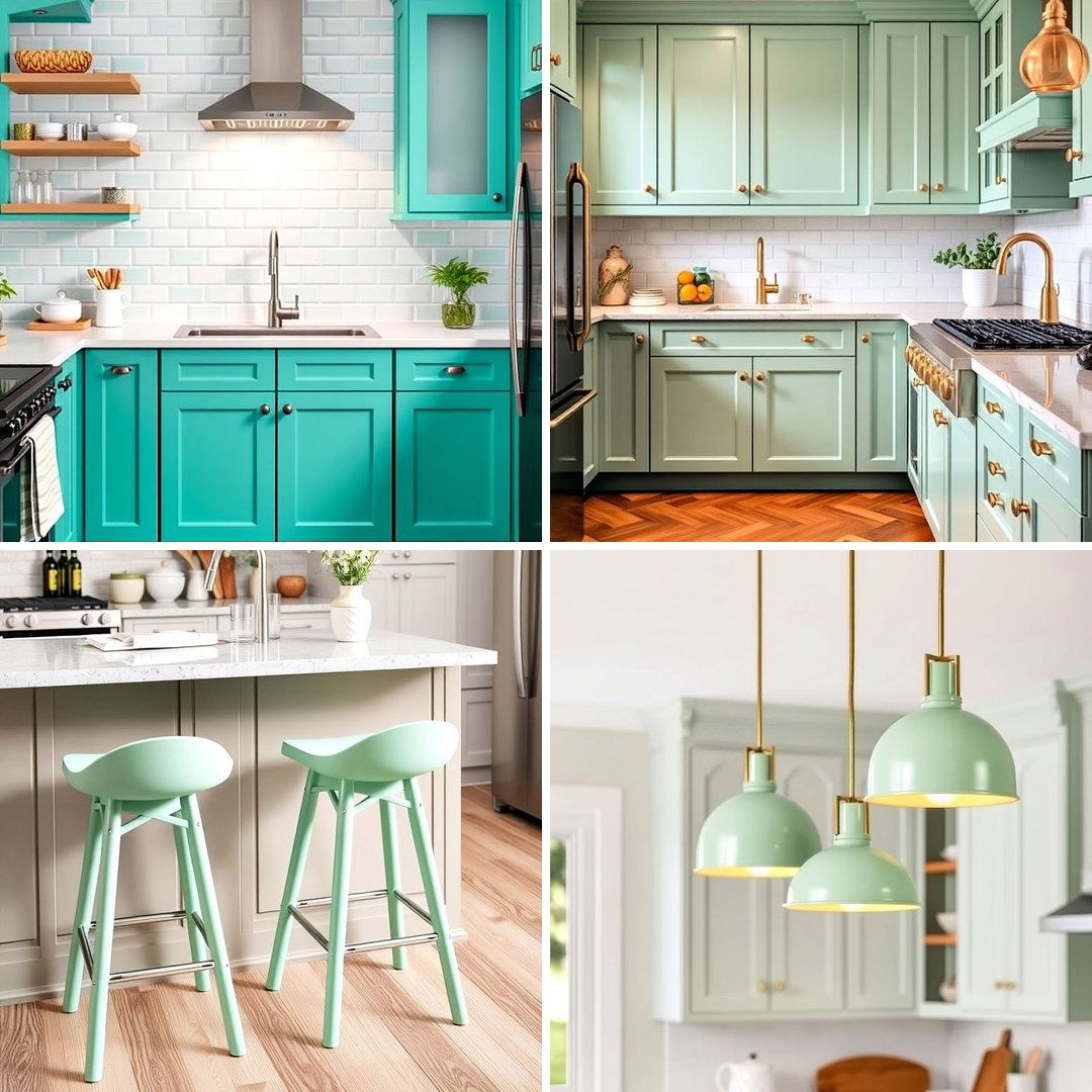 30 Mint Green Kitchen Ideas for a Fresh Look