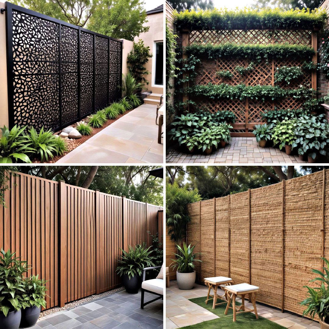 30 Outdoor Privacy Screen Ideas for Your Backyard
