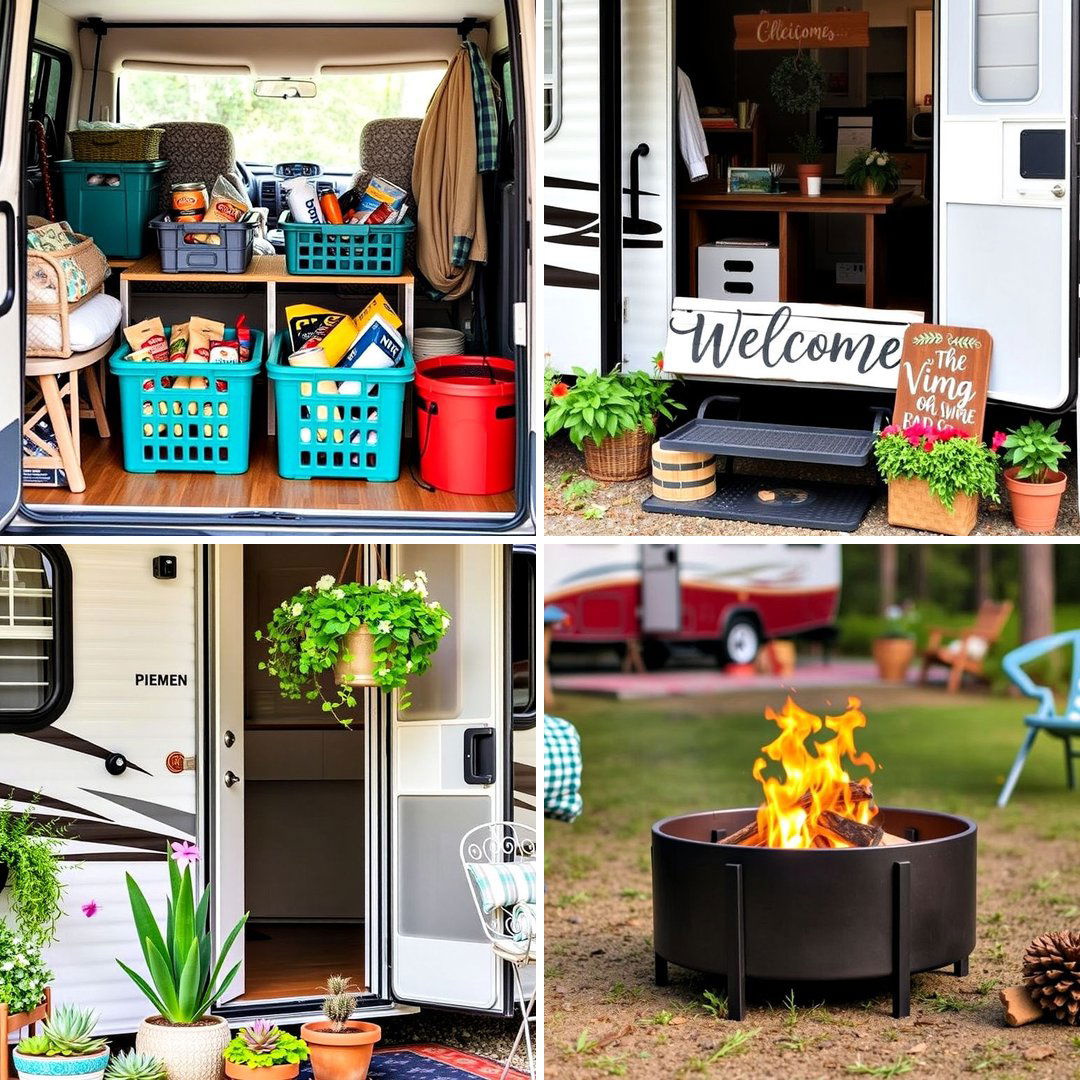 30 RV Campsite Decorating Ideas for a Cozy Outdoor Retreat