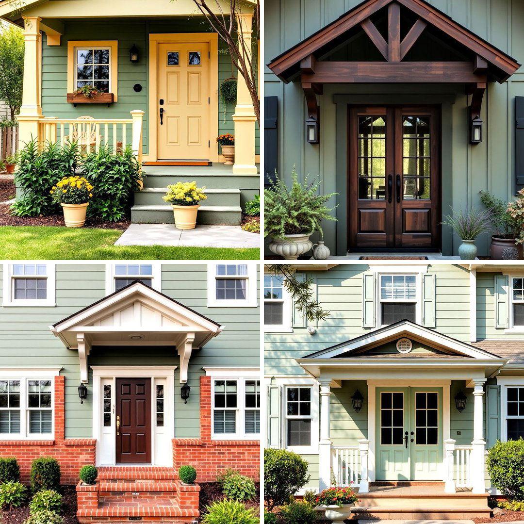 30 Sage Green House Exterior Ideas for a Calm Look