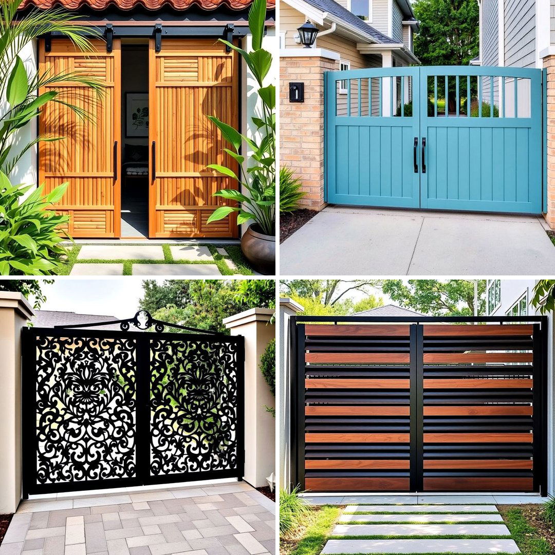 30 Sliding Gate Design Ideas for Modern Homes