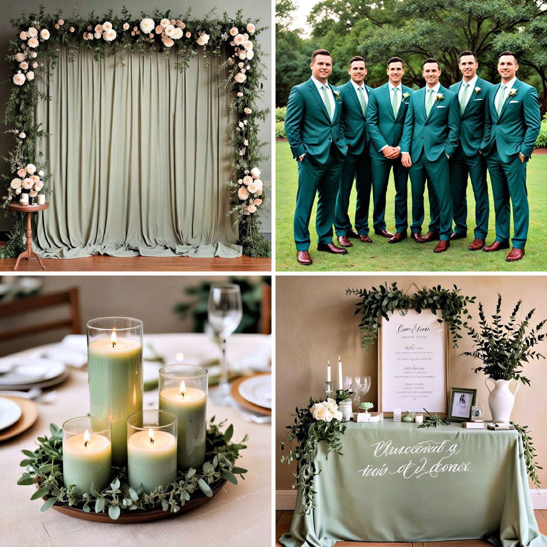 30 Stunning Sage Green Wedding Ideas for a Serene Day