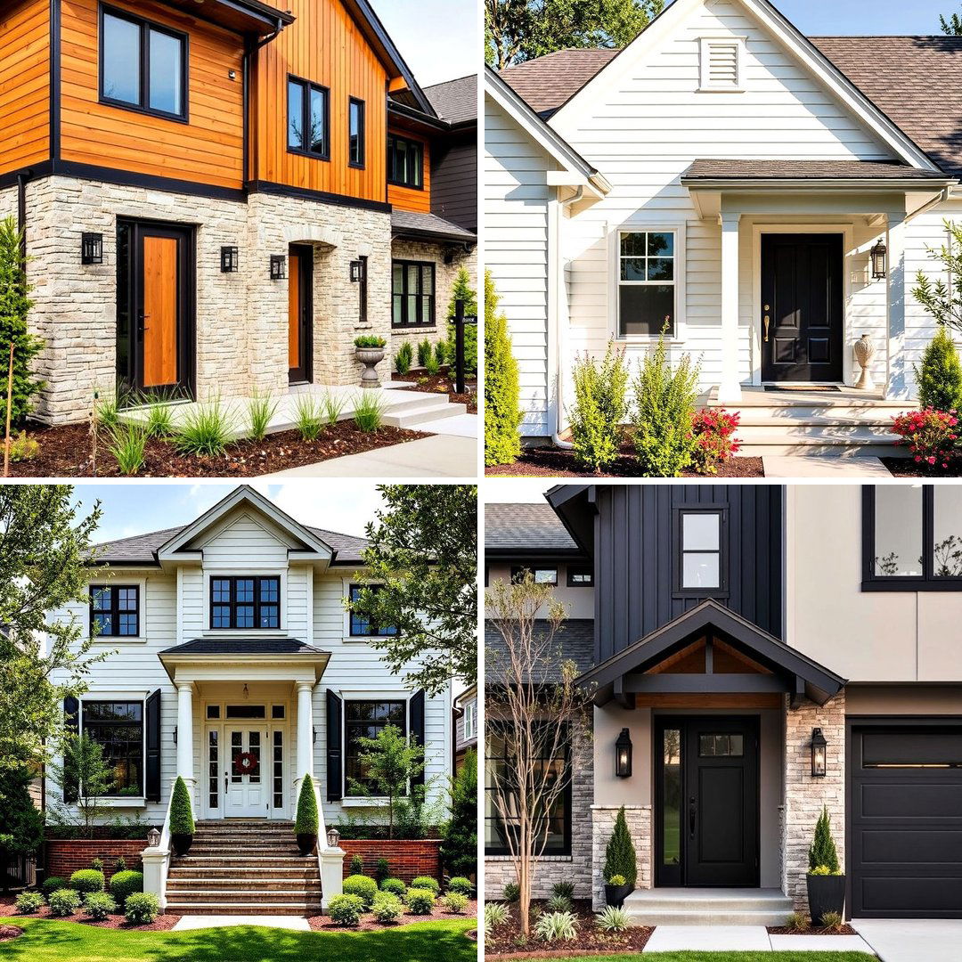 30 Transitional Home Exterior Ideas for Modern Appeal