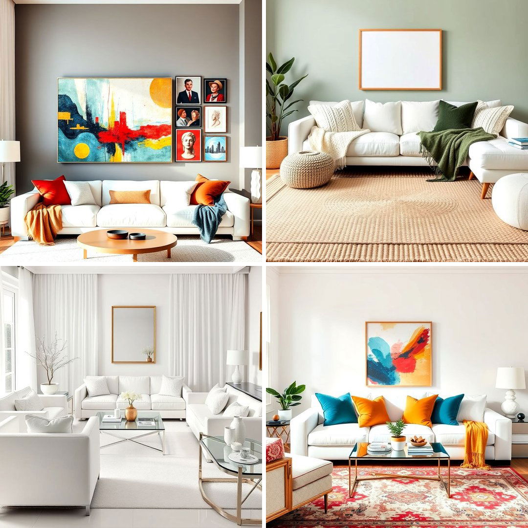 30 White Couch Living Room Ideas for a Bright Space