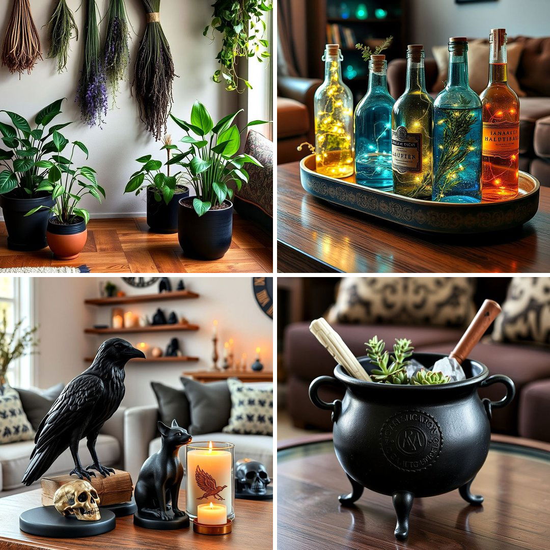 30 Witchy Living Room Ideas for a Mystical Vibe